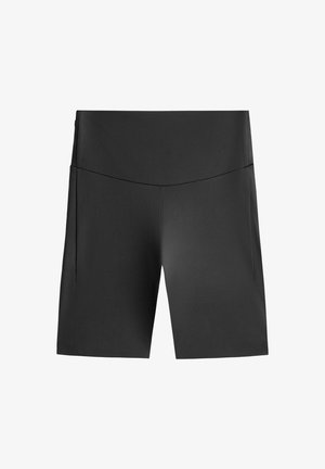 OYSHO, 15CM HIGH-RISE RUNNING HOT PANTS - Korte løbetights - black