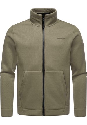 FABBIAN - Sweat zippé - mocca