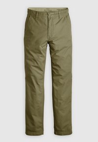 AUTHENTIC - Vászonnadrágok - deep lichen lightweight twill