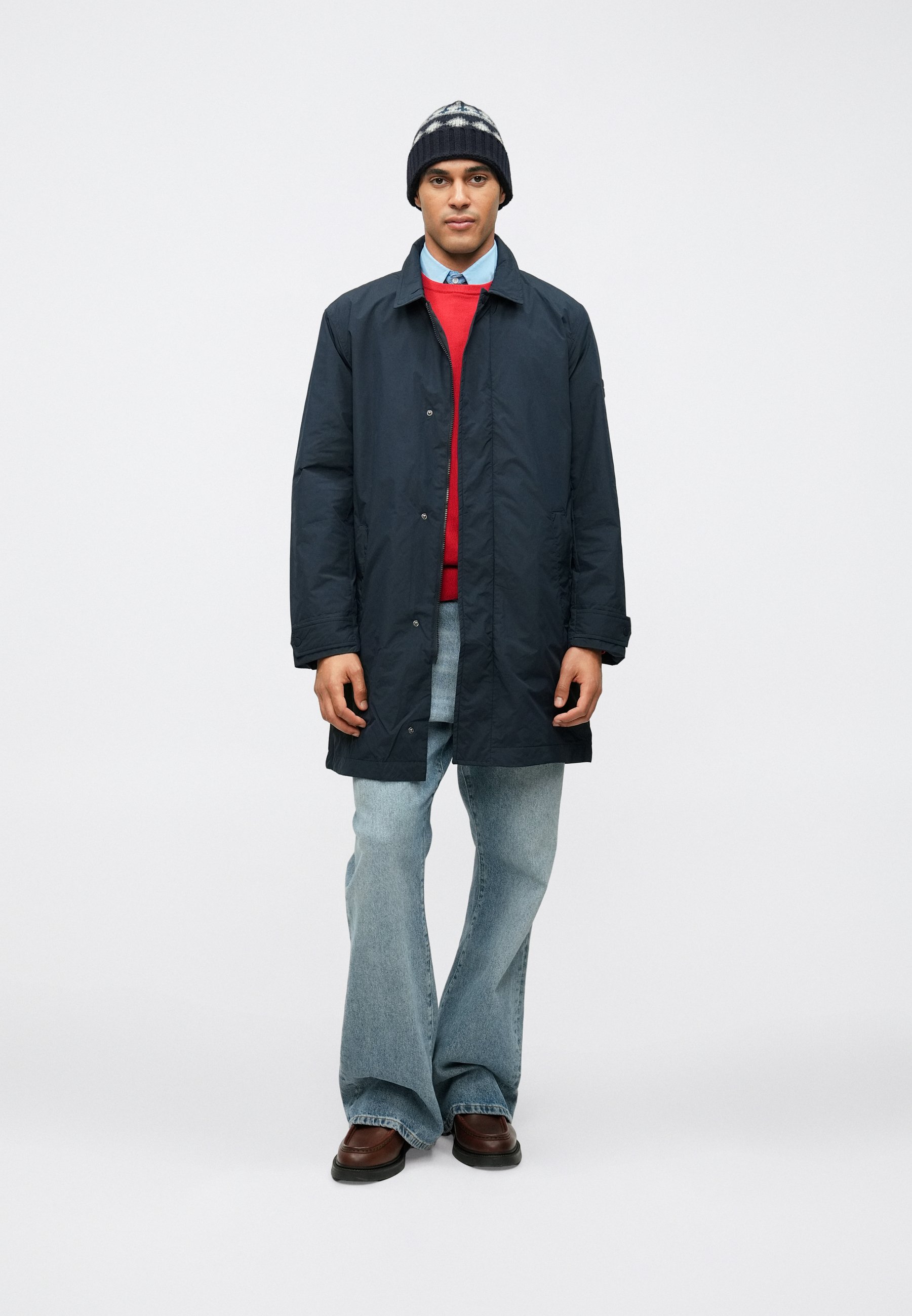 Tommy Hilfiger LIGHTWEIGHT PACKABLE CAR COAT - Trenchcoat - desert
