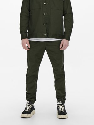 ONSLINUS LIFE WORK - Trousers - rosin