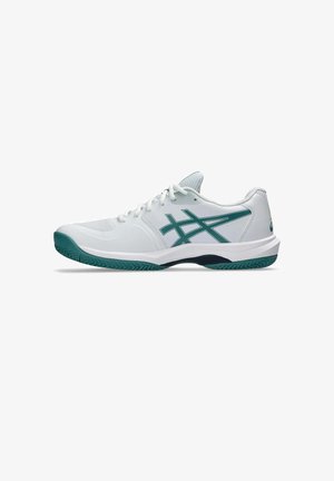 ASICS, GAME FF CLAY/OC - Tennisschoenen voor kleibanen - white foggy teal
