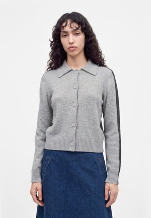 Mads Nørgaard, YOTA KATRINE - Жилетка - light grey melange/dark grey melange