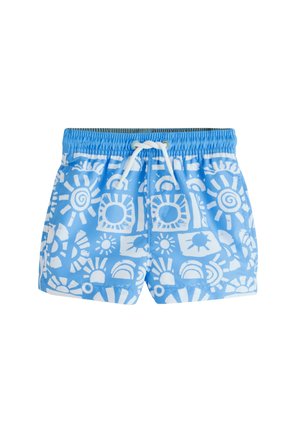 REGULAR FIT - PRINTED SWIM - Short de bain - blue