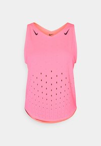 AEROSWIFT SINGLET - Toppi - hyper pink/black
