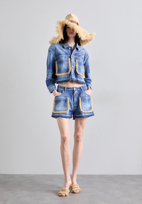 MAXI JACKET - Denim jacket3