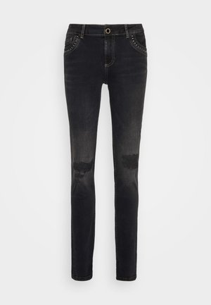 SCRATCH - Kavbojke slim fit - dark grey