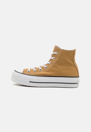 CHUCK TAYLOR ALL STAR LIFT - Magas szárú edzőcipők - trek tan/white/black