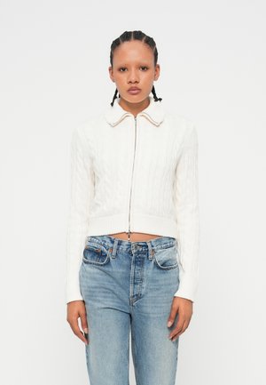 ZIPPER UPDATE  - Vest - off-white