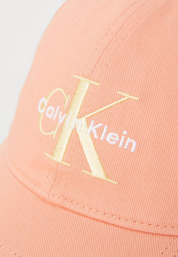 MONOLOGO EMBROIDERY BASEBALL HAT - Cap - powder orange2