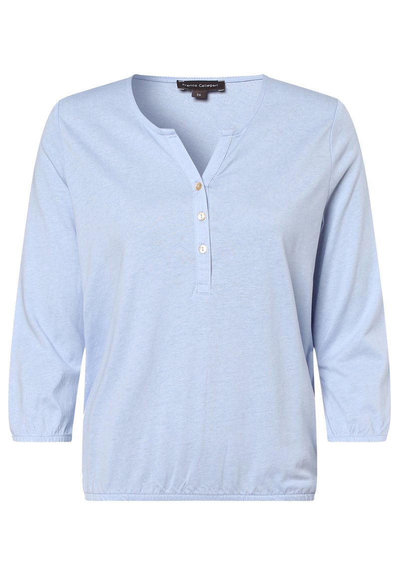 Damen T-Shirts | Franco Callegari Langarmshirt blau - JG66640 Damen T-Shirts | Franco Callegari Langarmshirt blau - JG66640