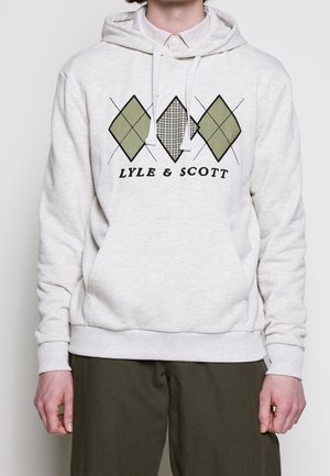 Lyle & Scott, Jersey con capucha - light grey