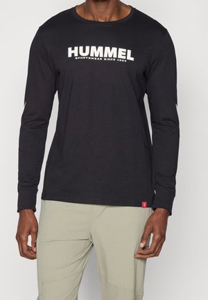 Camiseta de manga larga - black