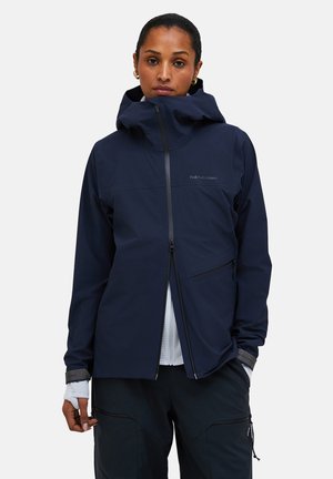 Peak Performance W COMMUTER HIPE 3L SHELL JACKET - Outdoorjakke - indigo