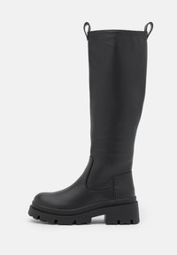 Platform boots - black