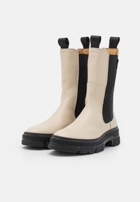 GANT MONTHIKE - Platform ankle boots - natural