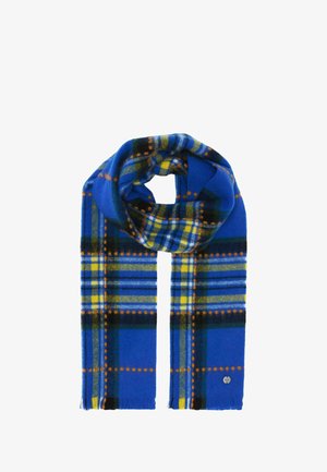 FRAAS, MELIERTE BEANIE WITH CONTRASTING TURN-UP CUFF - Šál - ultramarine