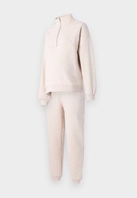 SET - Tepláky - mottled beige