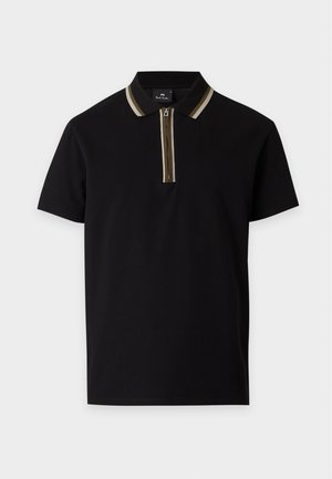 PS Paul Smith, MEN ZIP - Poloshirt - black