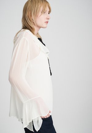 WOVEN BLOUSE SHIRT - Camicetta - warm white