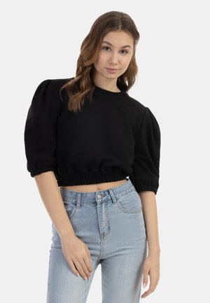 Basic T-shirt - schwarz