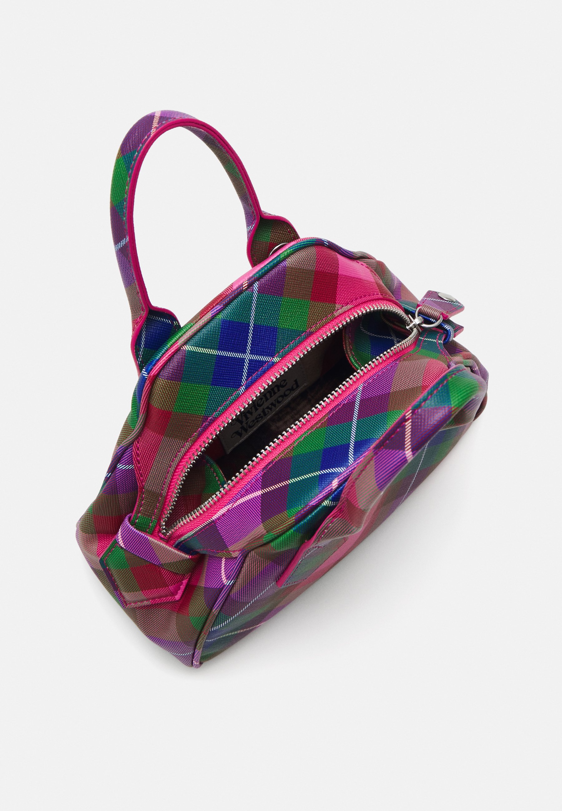 Vivienne Westwood YASMINE SMALL BAG - Handbag - candy tartan