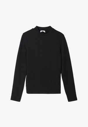 Cache Cache, MIT STEHKRAGEN - Langarmshirt - noir