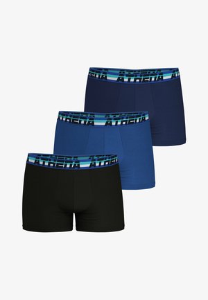 Athena LOT DE 3 FULL STRETCH - Boxers - noir bleu marine