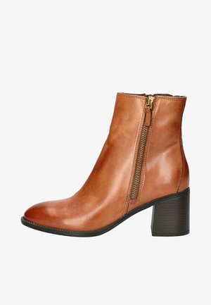 Nelson Korte laarzen - cognac