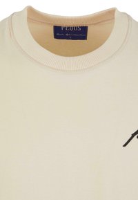 PEQUS CHEST LOGO  - T-shirts med print - cream