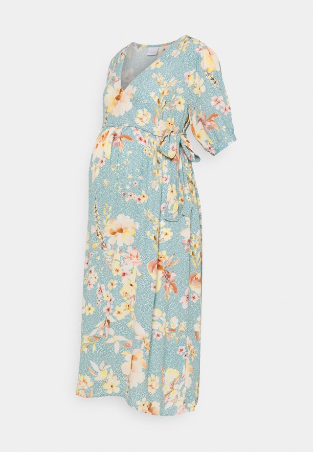 MLVAIANA MIDI DRESS - Długa sukienka - snow white