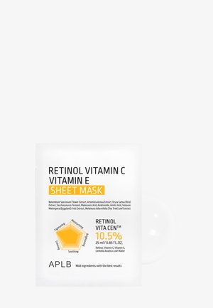 APLB RETINOL VITAMIN C VITAMIN E SHEET MASK - Masque visage