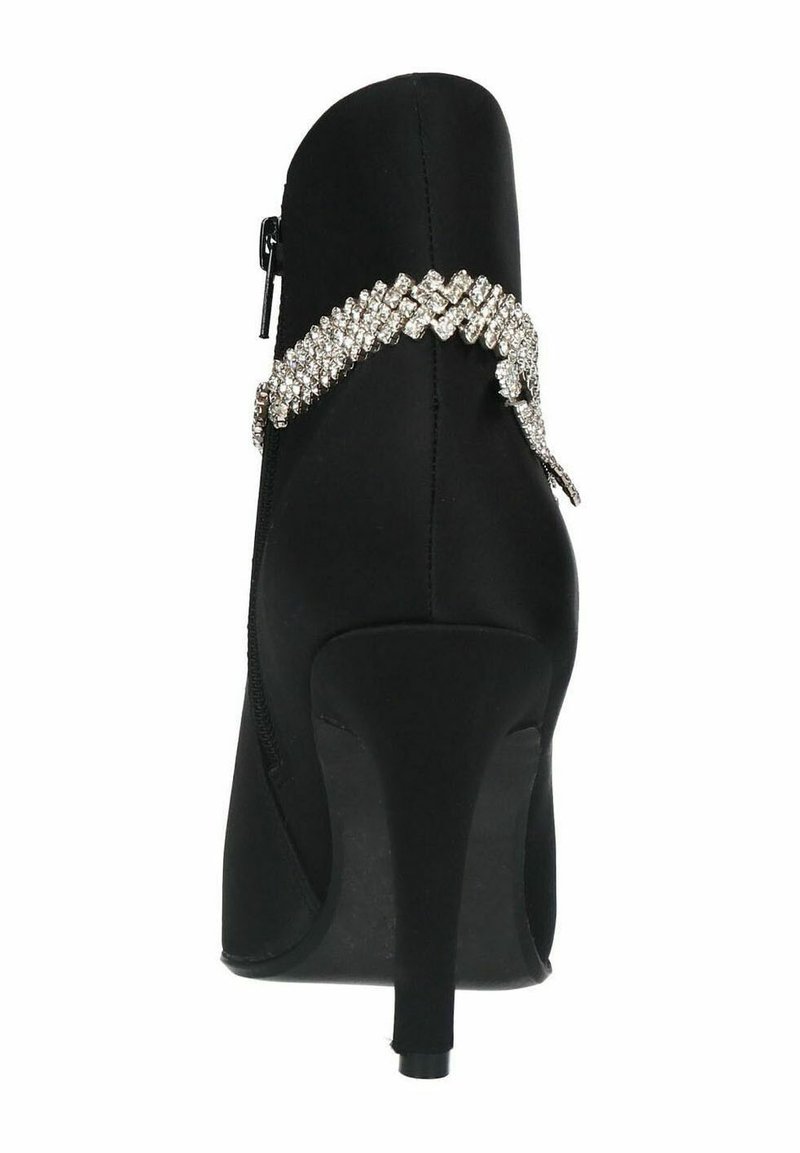 Manfield MIT STRASS-DETAILS Enkellaarsjes met hoge hak schwarz