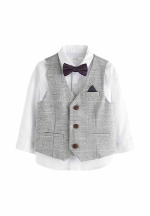 SET  - REGULAR FIT - Väst - grey heritage