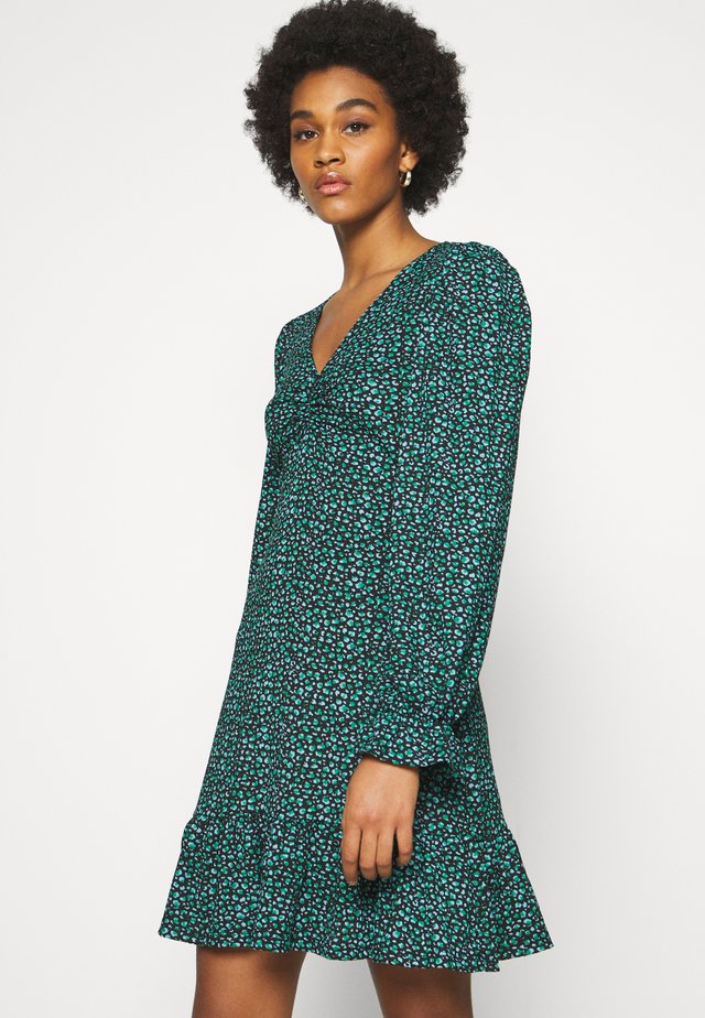 Day dress - blue print
