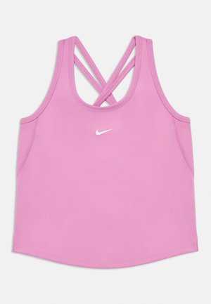 Nike Performance ONE TANK UNISEX - Viršus - magenta/white
