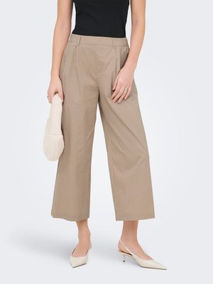 ONLY, CULOTTE ONLZORA VERKÜRZT CULOTTE - Nohavice - oxford tan