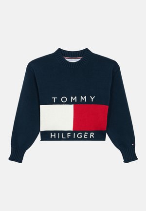 HERITAGE SWEATER - Maglione - dark night navy
