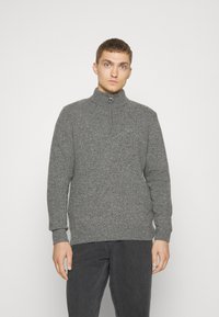 Barbour ESSENTIAL TISBURY HALF ZIP - Pulover - grey