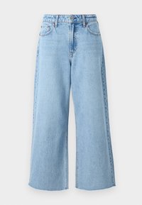 Curve Love Crop Wide Leg Jean - Brīva piegriezuma džinsi - light blue denim