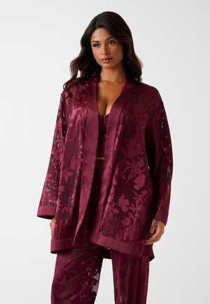 MARA KIMONO - Veste légère - dunkelrot