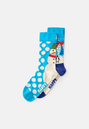 JUMBO SNOWMANN IGLOO SOCKS UNISEX 2 PACK  - Chaussettes - multi/blue