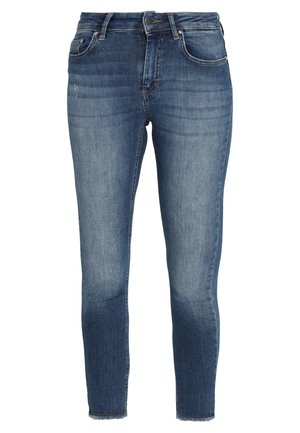 ONLY, ONLBLUSH MID ANKLE RAW - Jeans Skinny Fit - dark blue denim