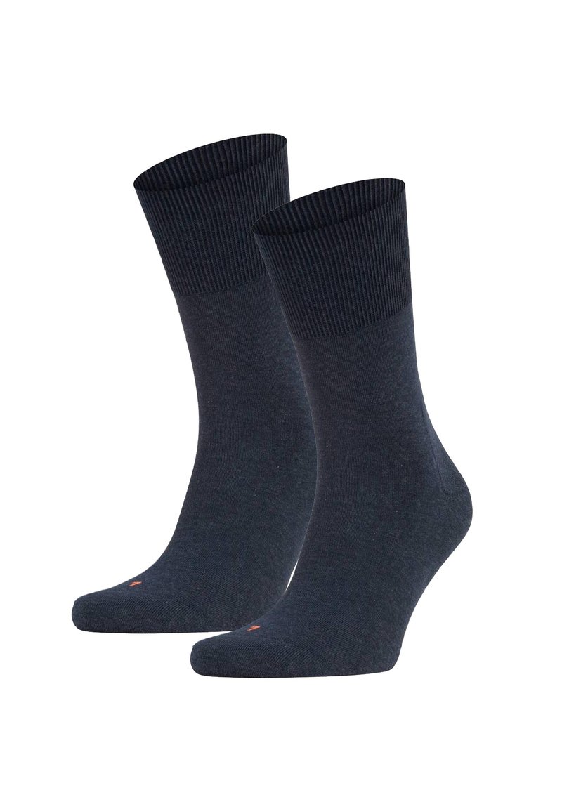 FALKE UNISEX 2ER PACK - RUN U - Sportsstrømper - navy