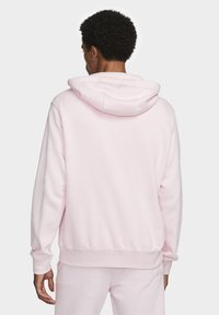 Nike Sportswear M CLUB HOODIE FZ BB - Camisola com fecho - pink foam/pink foam/(white)
