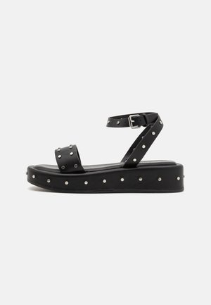 Sandalias con plataforma - black