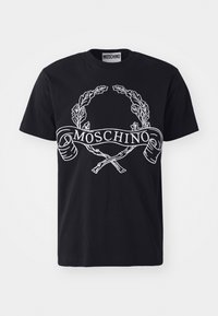 LAUREL CROWN EMBLEM - Camiseta estampada - multi black