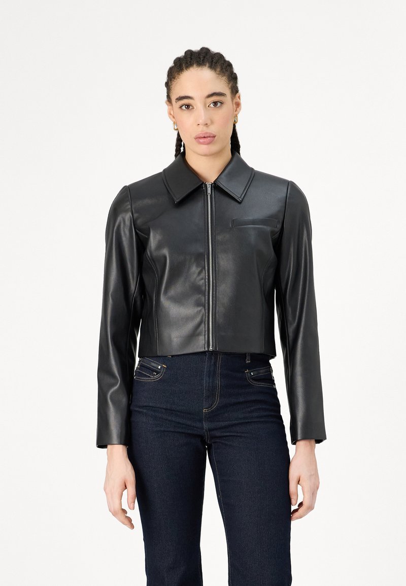 ONLY ONLAMILI - Giacca in similpelle - black