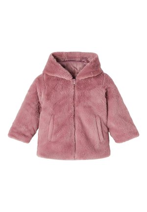 FAUX FUR JACKET - Winterjas - nostalgia rose