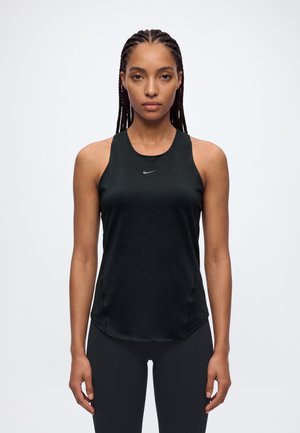 Nike Performance, TANK - Топ - black/(dk smoke grey)